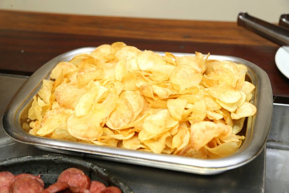 Bolinho de arroz com queijo