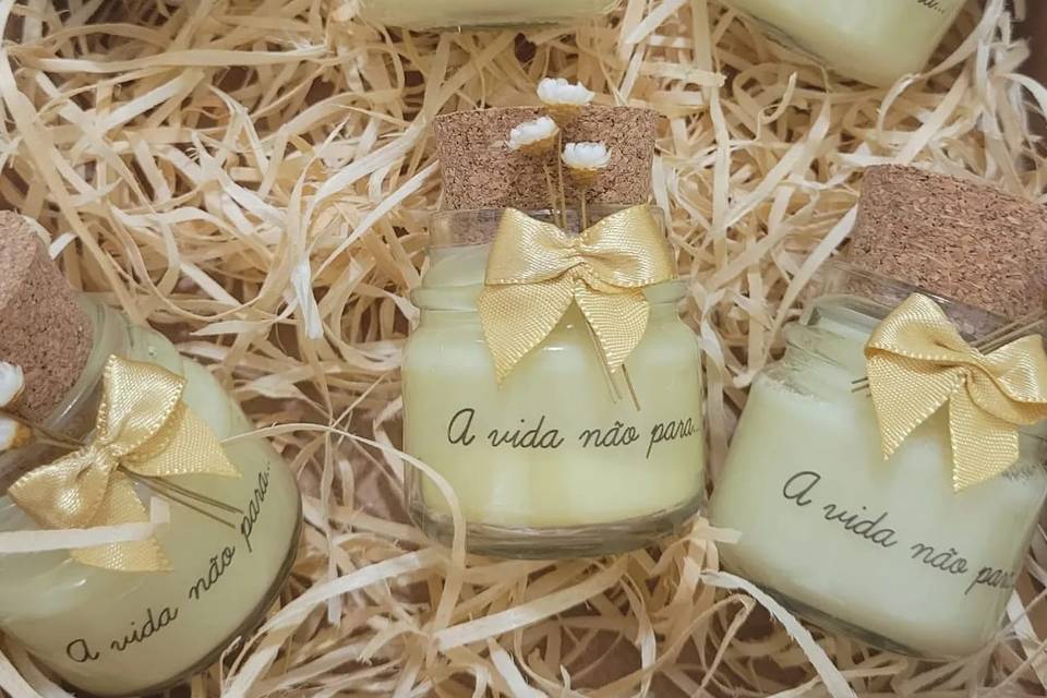 Mini vela personalizada