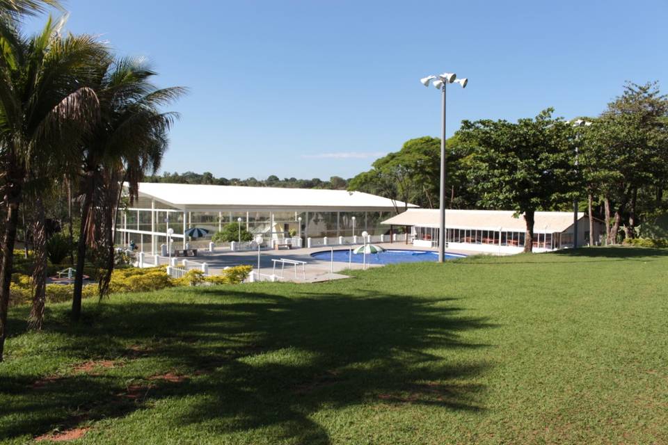 Area com piscina