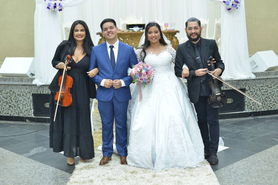 Duo de violino + teclado