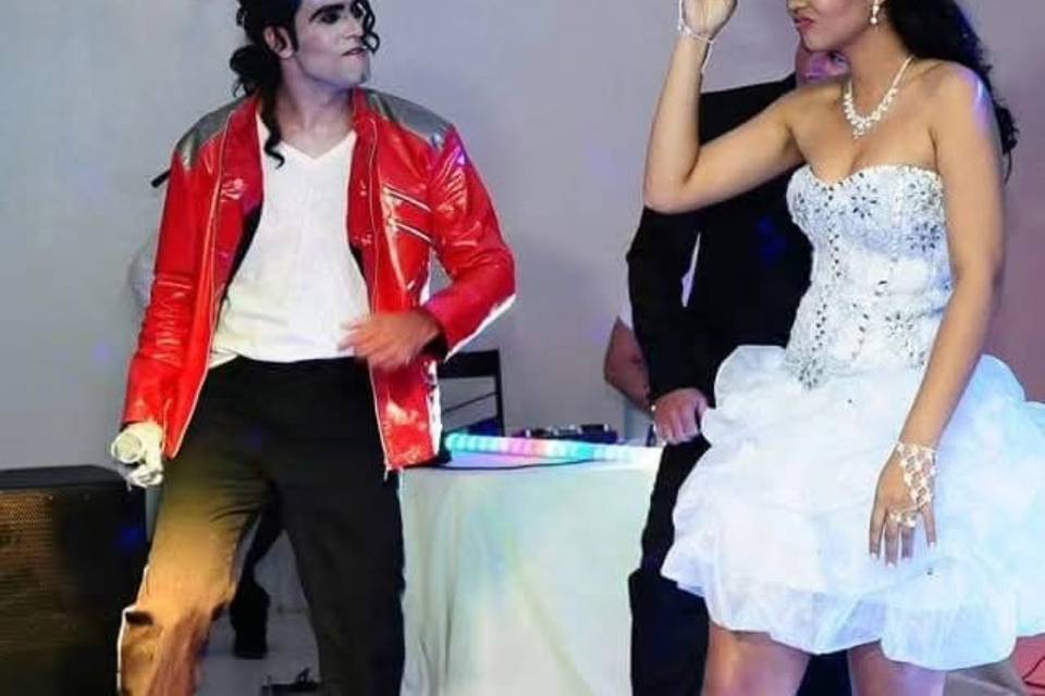 MJ em casamento