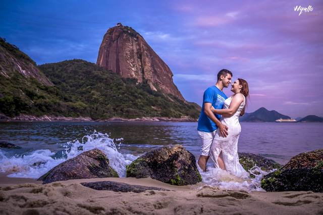 Pré wedding na praia