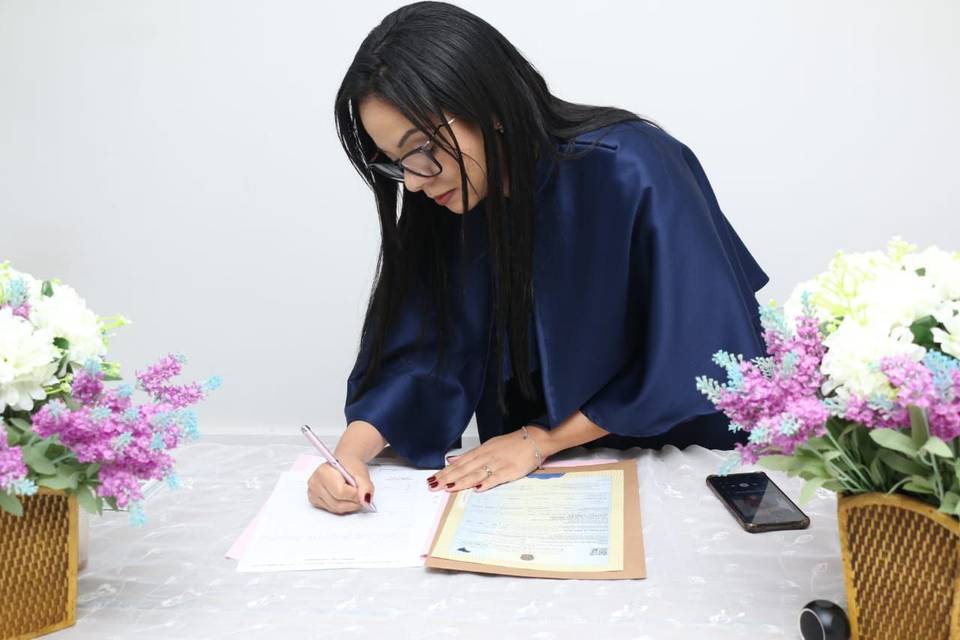 Certidão de casamento