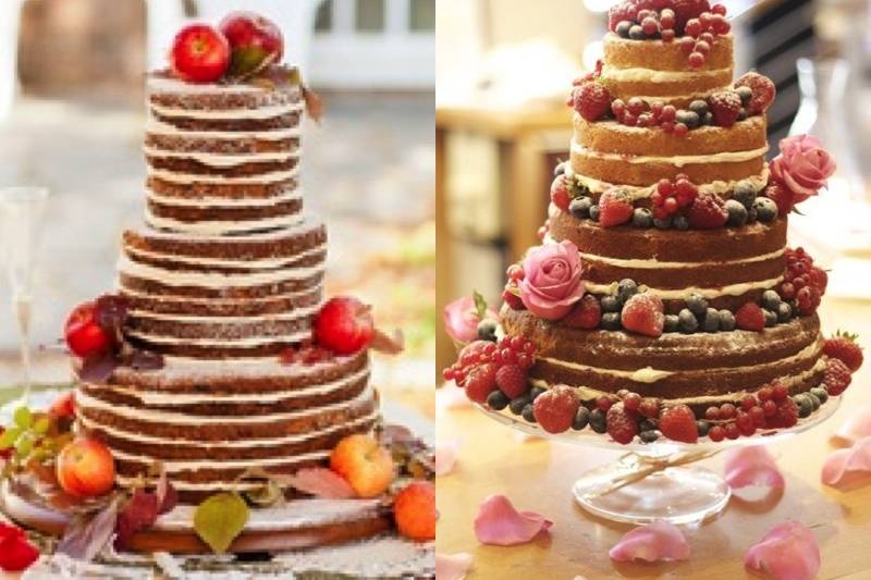 Naked cake