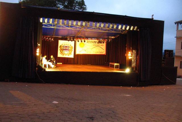 Palco, Som e Luz