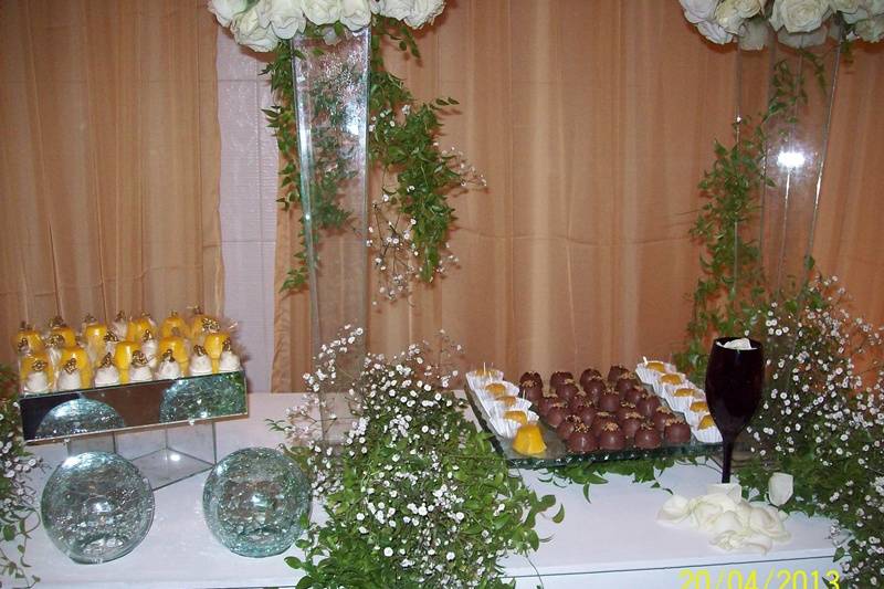 Mesa de chocolates