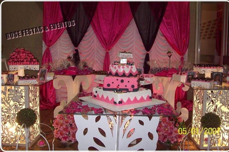15 anos ou casamento rosa pink