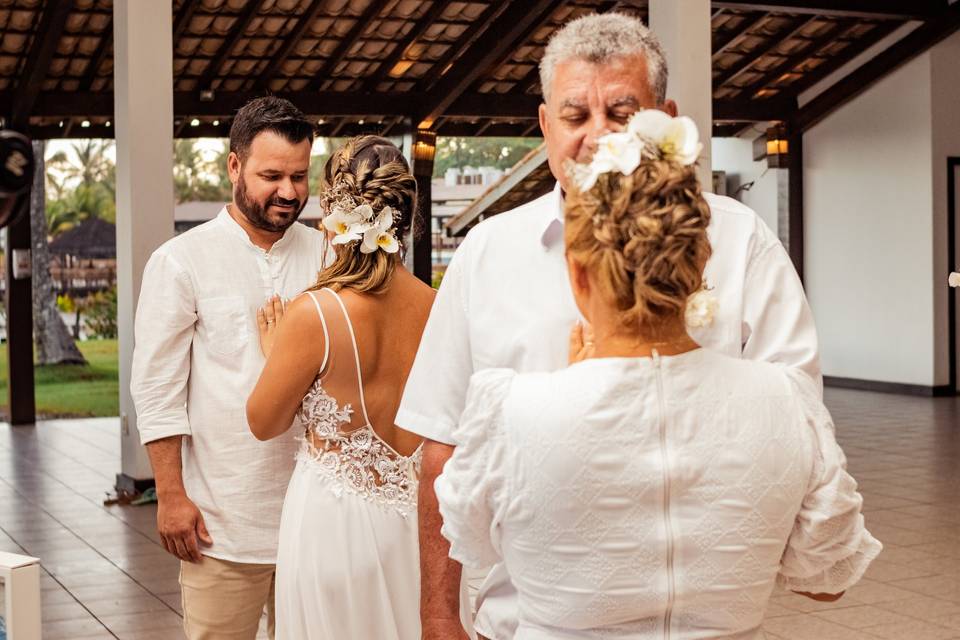 Laila e Henrique Neide e Jânio