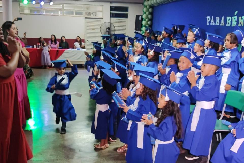 Palco para formaturas
