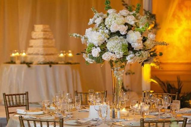 Arranjo alto de mesa