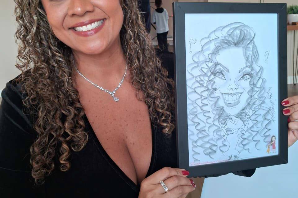 Caricaturas ao vivo!
