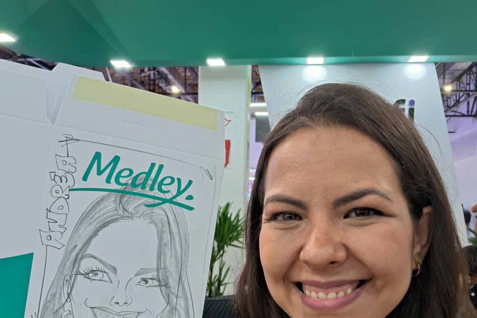 Caricaturas ao vivo!