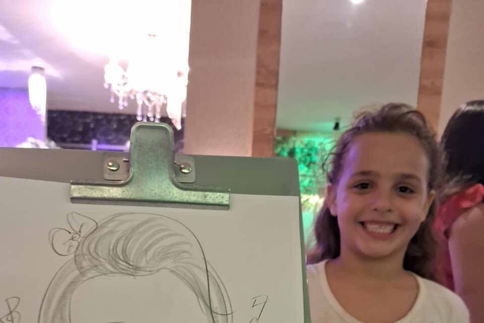 Felicidade em forma de desenho