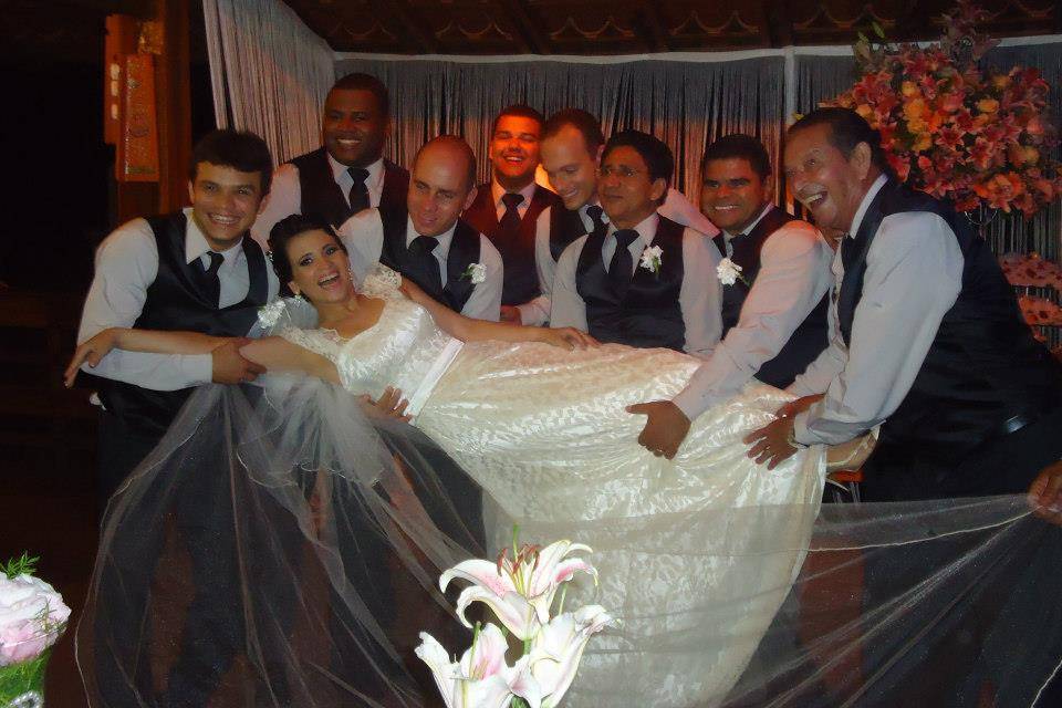 Casamento no entardecer