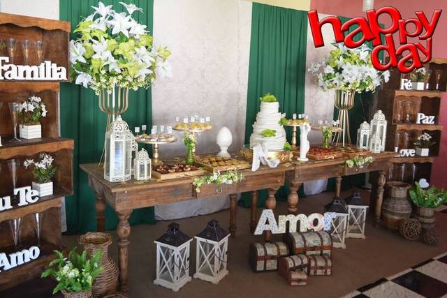 Decoração verde