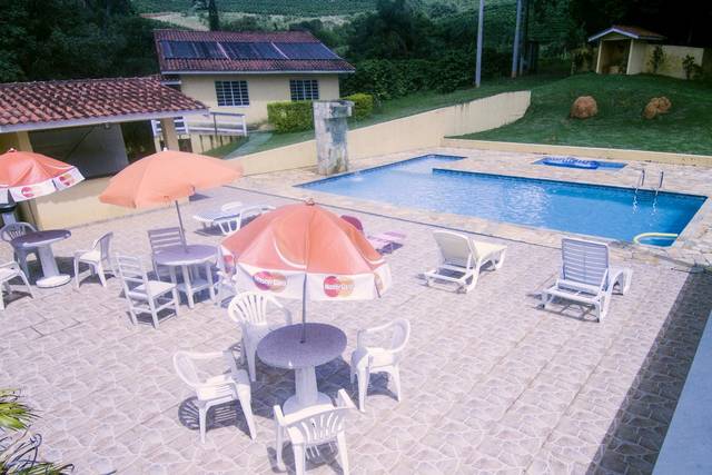 Aérea da piscina