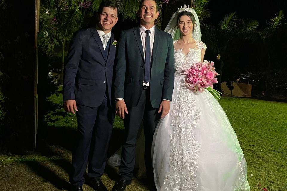 Rafaella e Reginaldo Jr