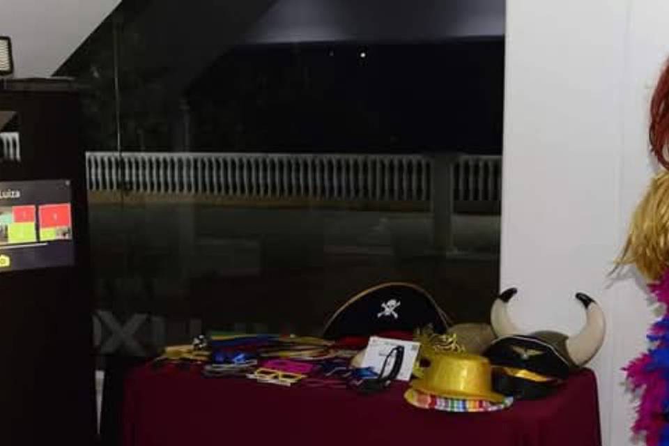 Mesa preparada psra evento