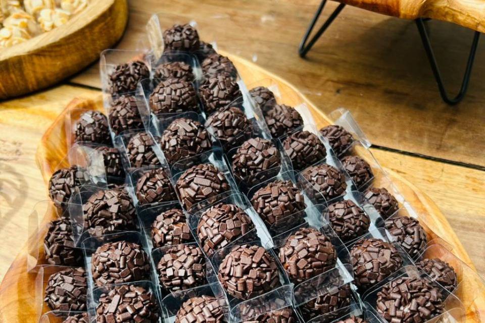 Brigadeiro meio amargo