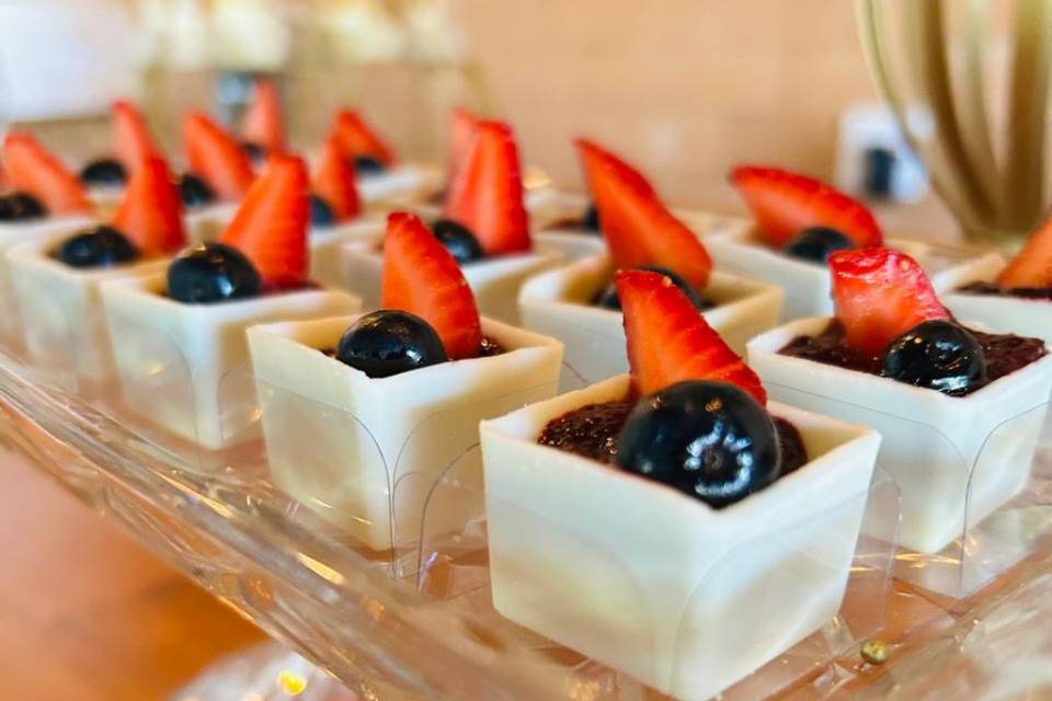 Caixinha de frutas vermelhas