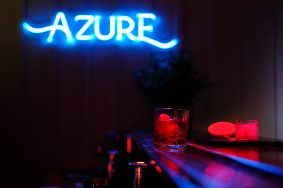 Bar para degustação Azure