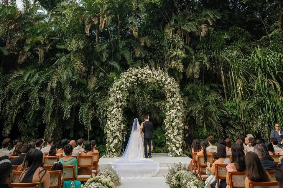 Casamento ao ar livre