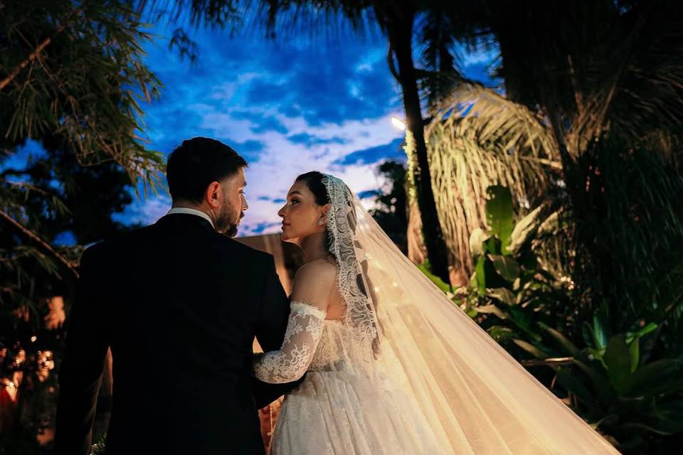 Casamento ao ar livre