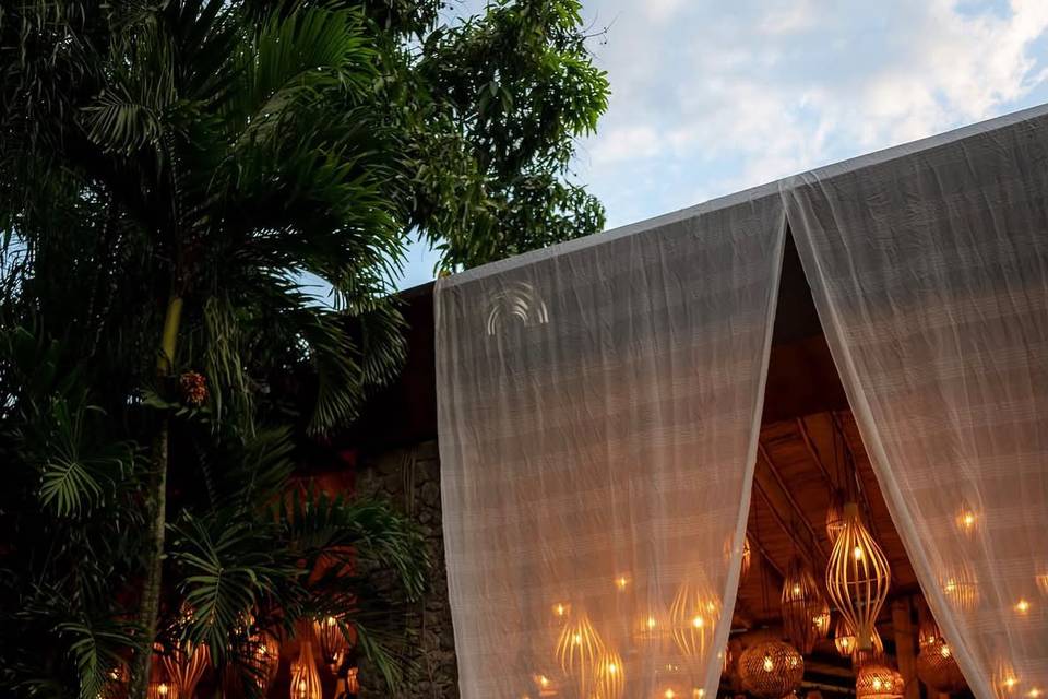 Casamento ao ar livre