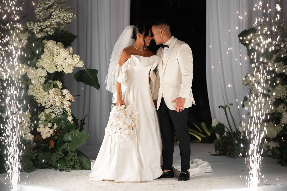 Casamento ao ar livre