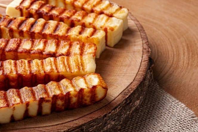 Queijo coalho assado