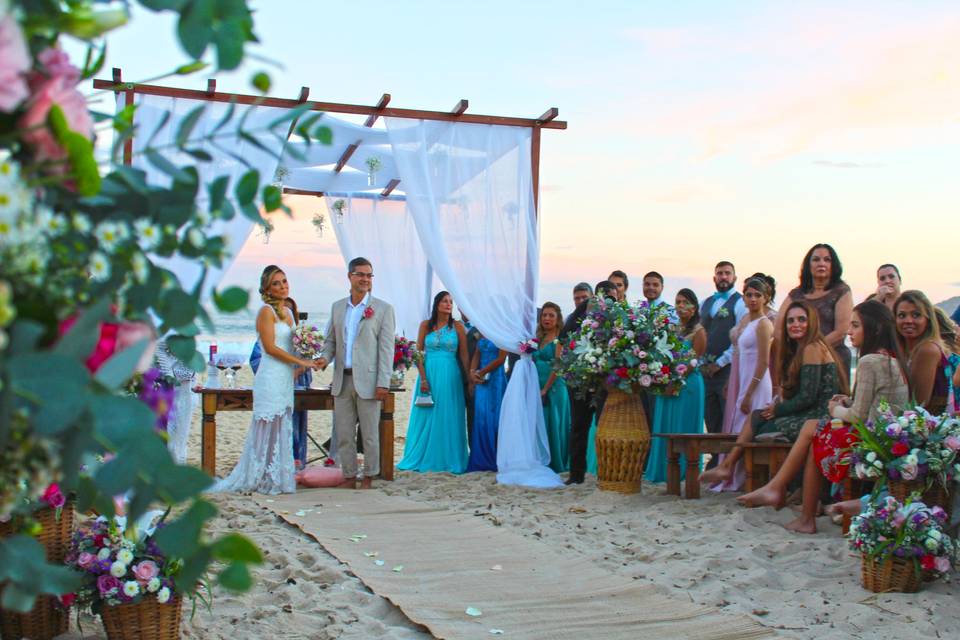 Casamento na praia - RJ
