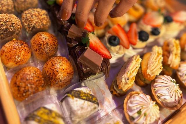 Doces finos individuais