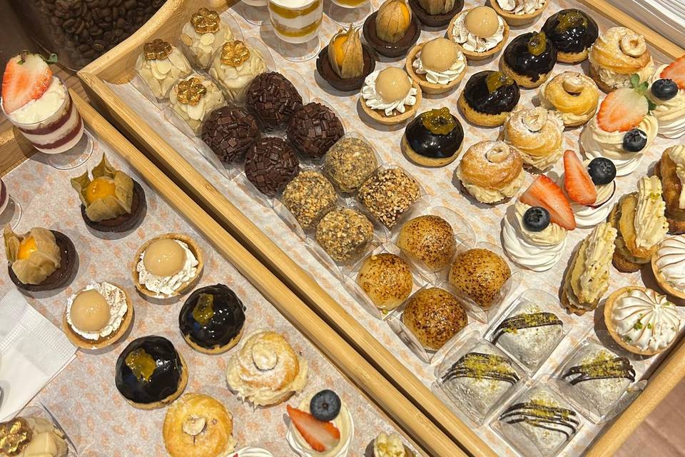 Doces finos individuais