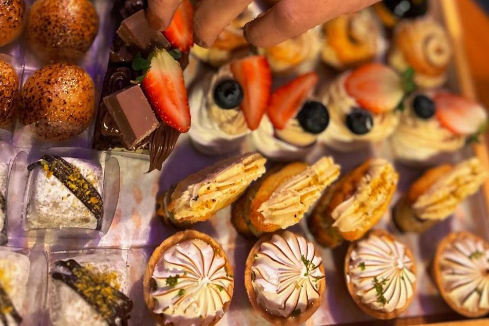 Doces finos individuais