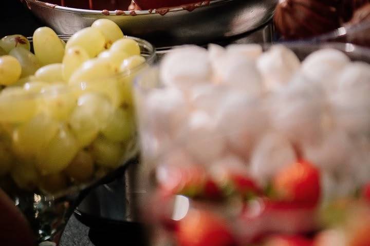 Foundue com frutas