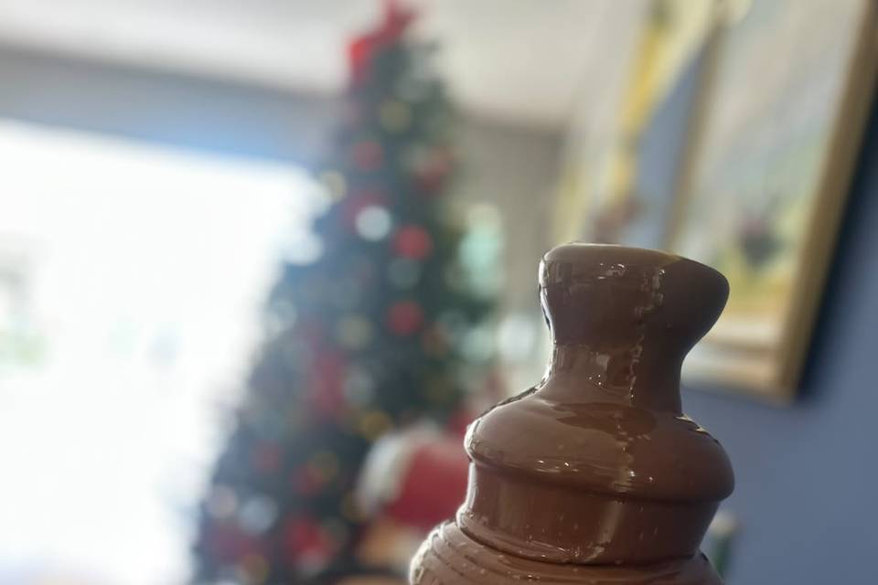 Cascata de chocolate