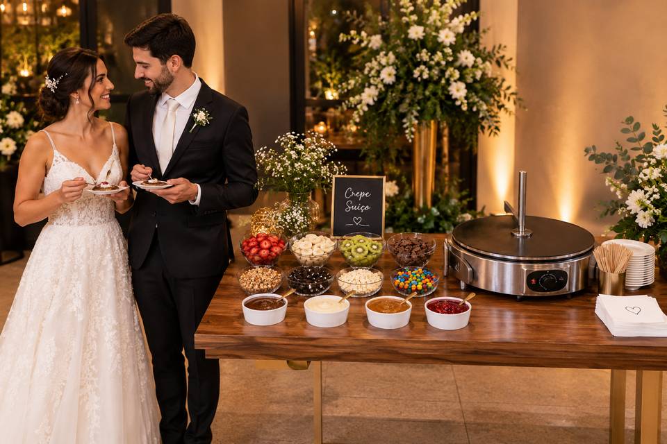 Carrinho Gourmet Casamento