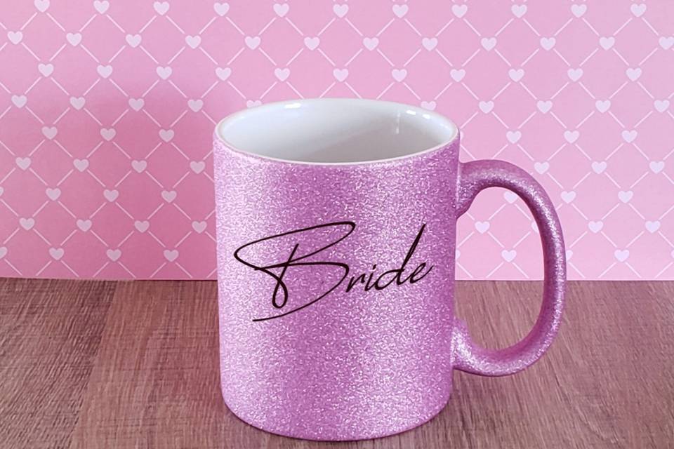 Caneca Glitter Pink