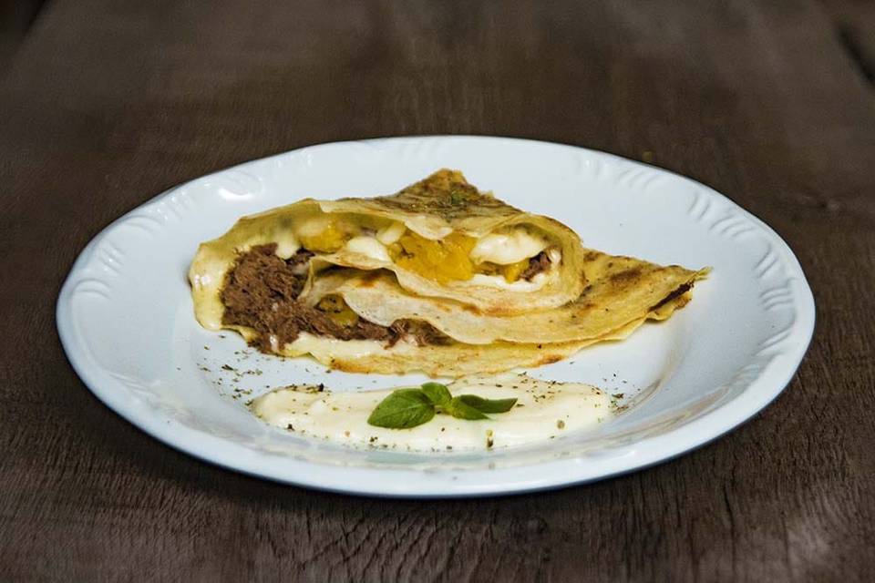 Crepe Francês Salgado