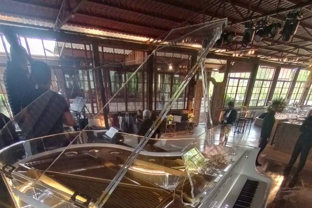 Piano em Acrílico/ Casamento