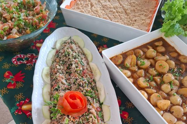 Variedade em saladas