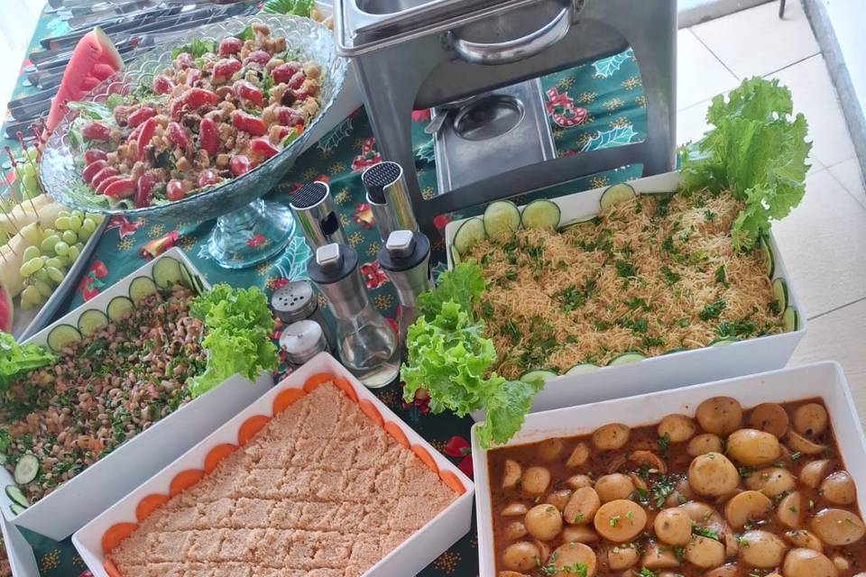 Saladas variadas