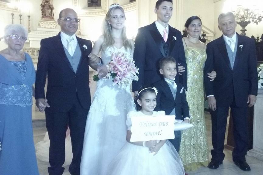Foto no altar