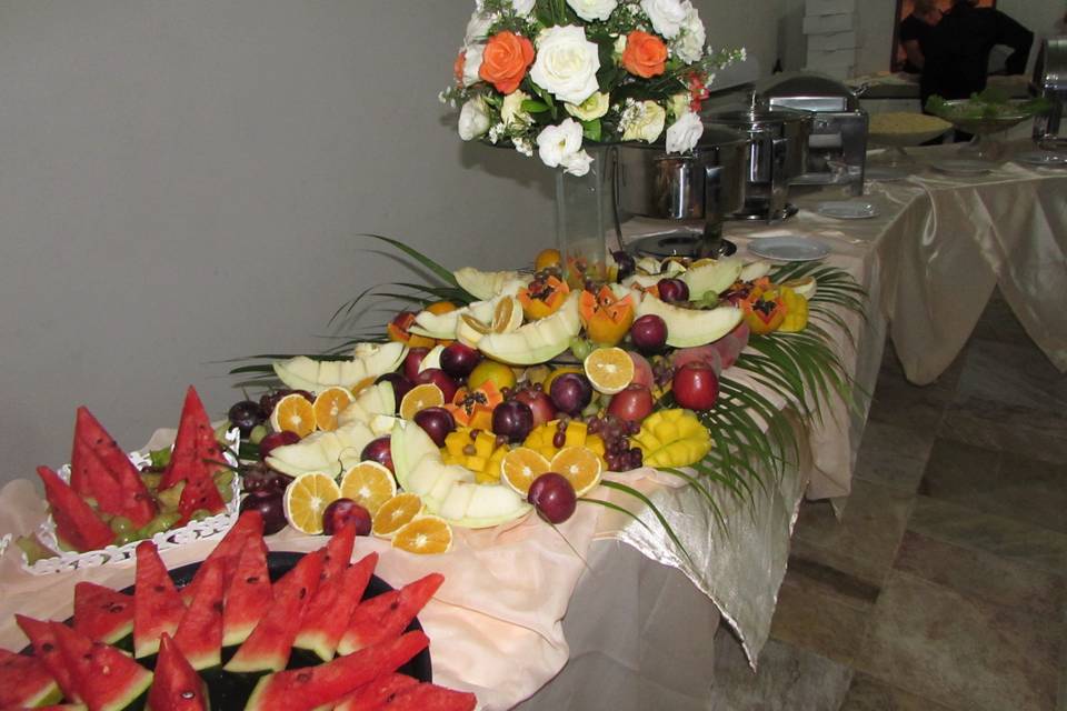 Mesa de frutas