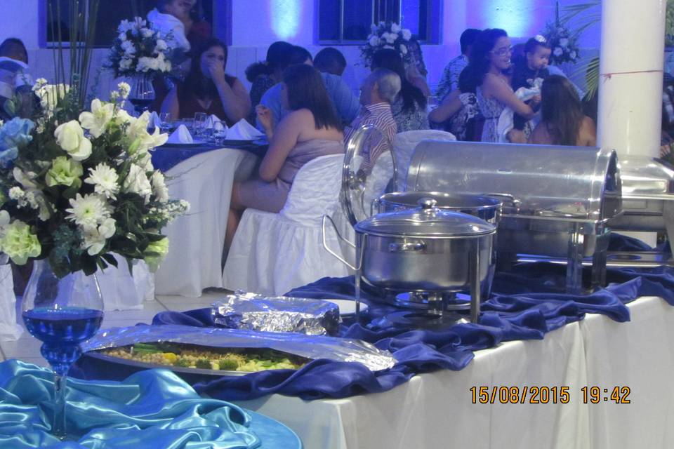 Mesa do buffet