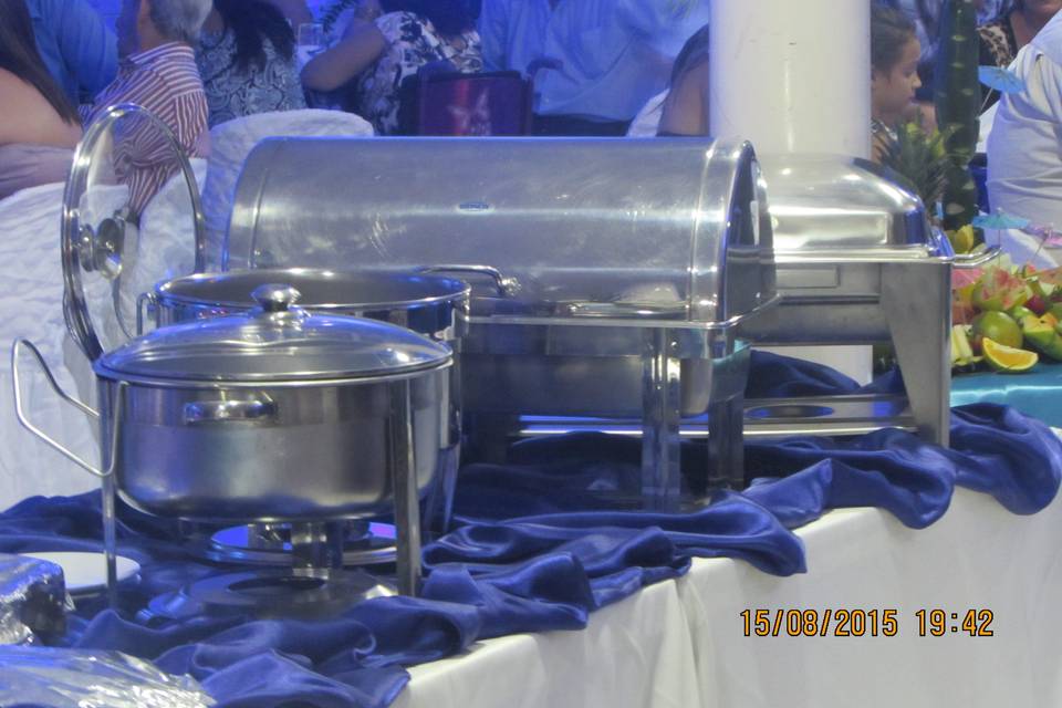 Mesa do buffet