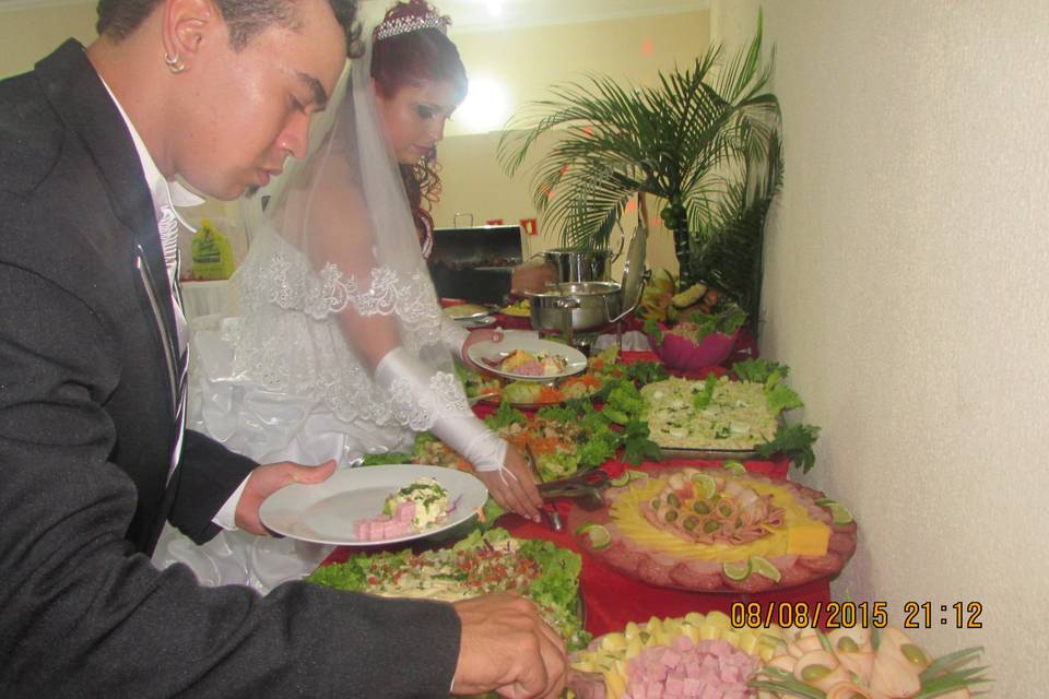 Delicia de mesa de frios