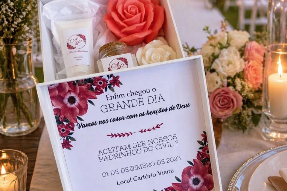 Convite de casamento