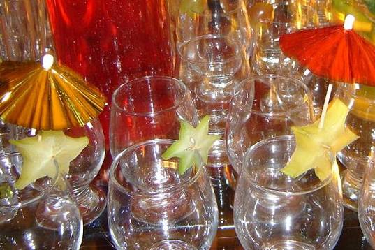 Variedade de cocktails