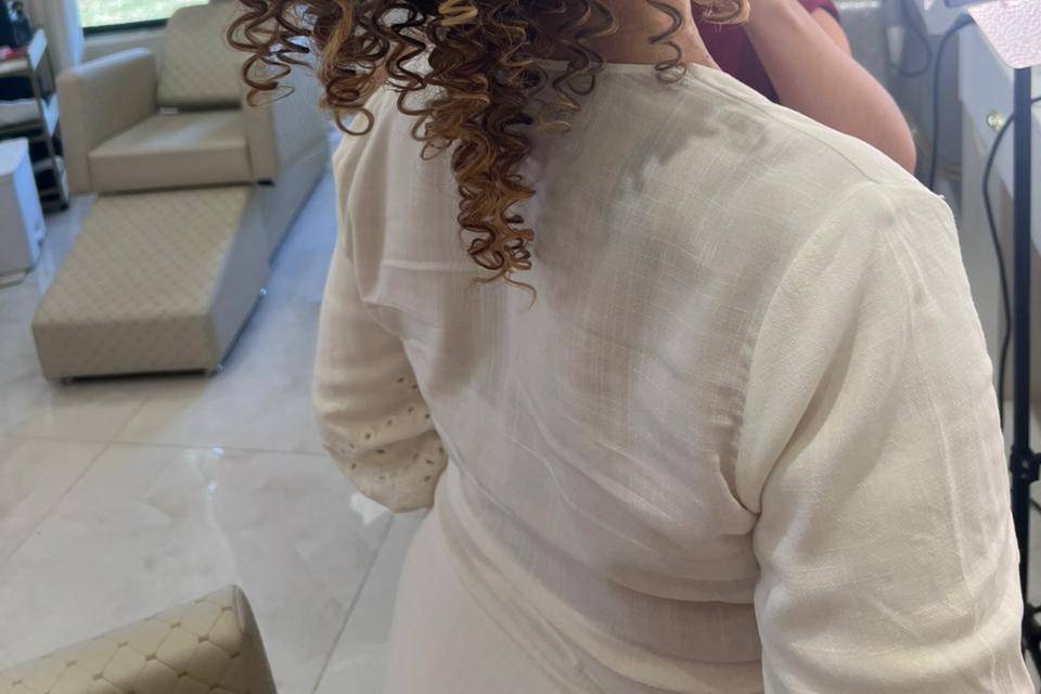 Penteado - Noiva Maria